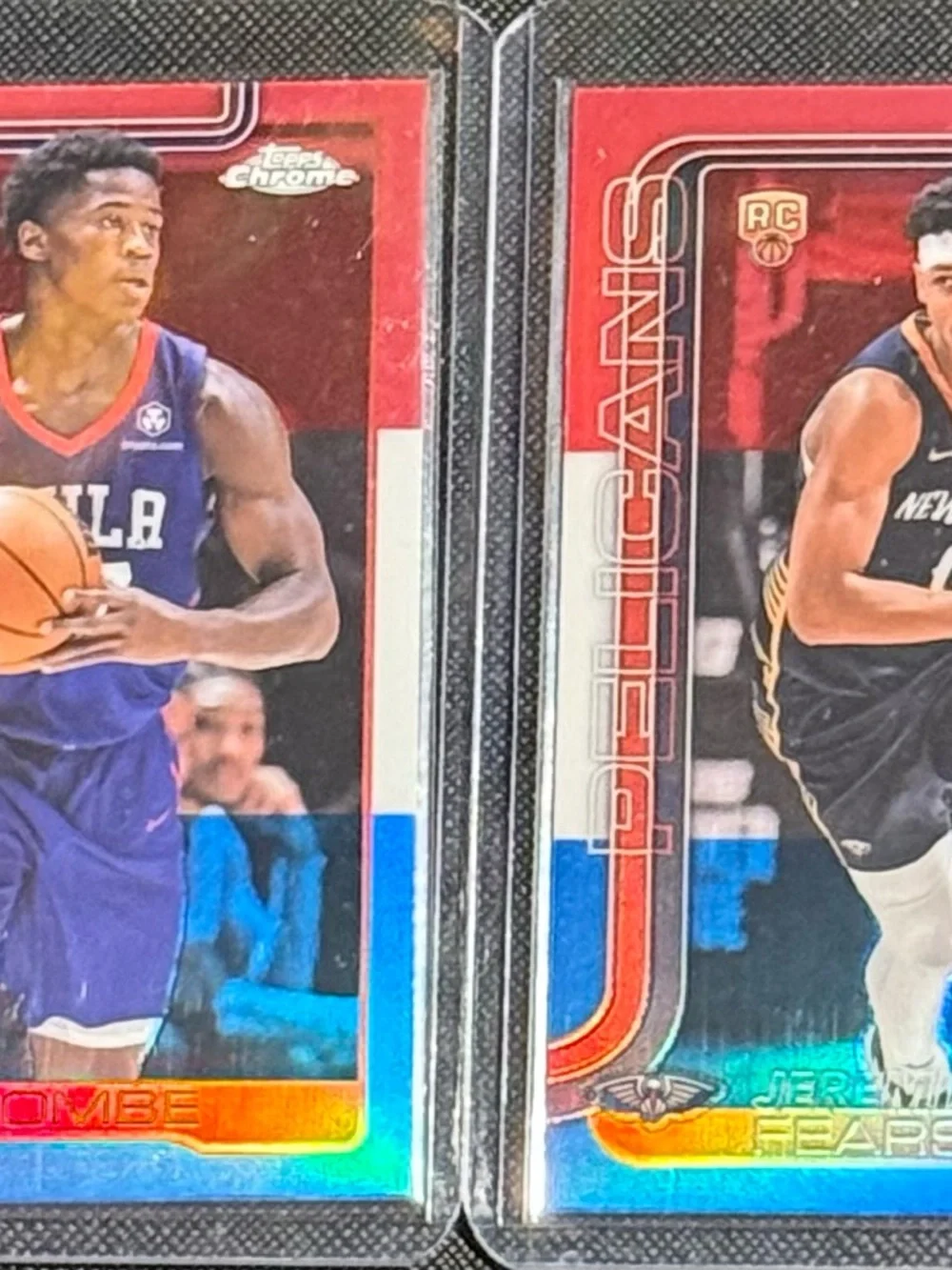 Lot of 5 trading cards (2)basketball (3)football - Picture 3 of 4